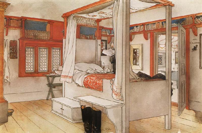 Carl Larsson Papa-s Room China oil painting art